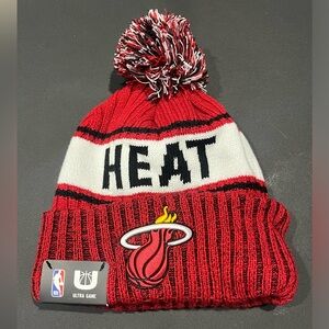 Miami heat winter hat new